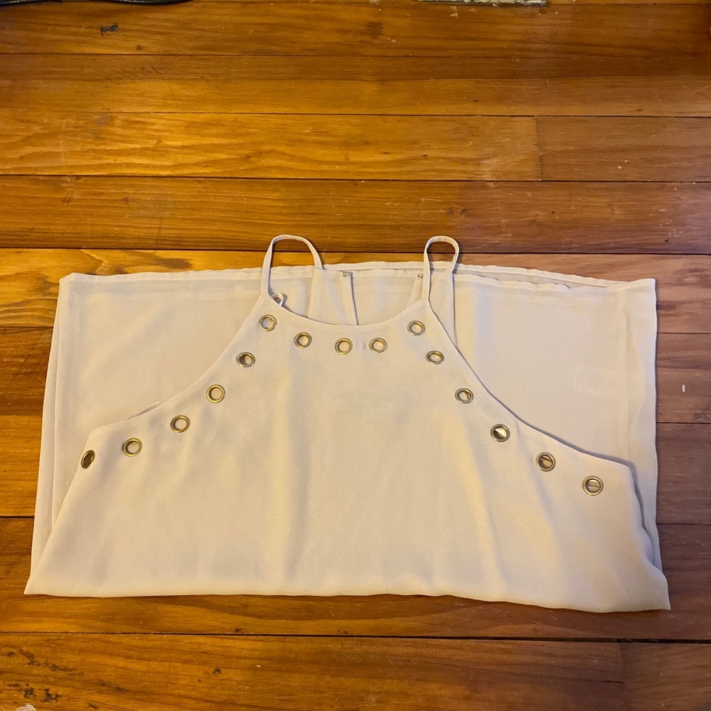 Nude tank top